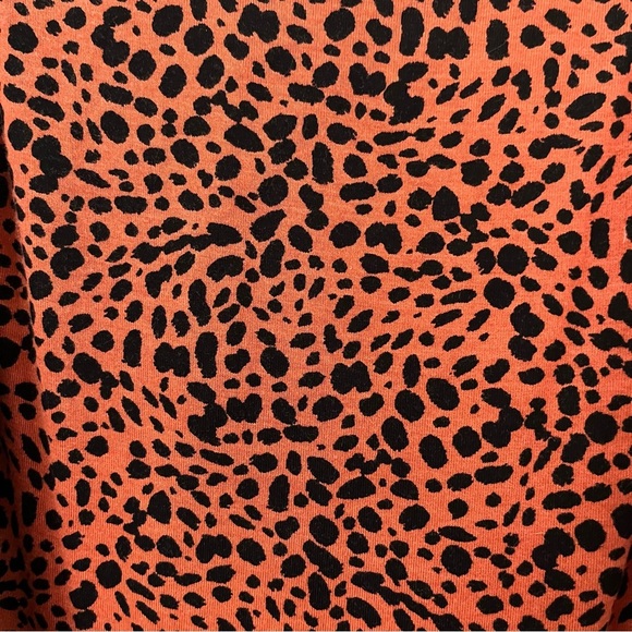 Torrid 4X super soft romper orange animal spotted 0189 brown pockets knits tank - Picture 5 of 13